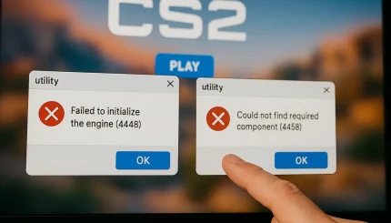 Ошибки с утилитой в CS2 и как их исправить