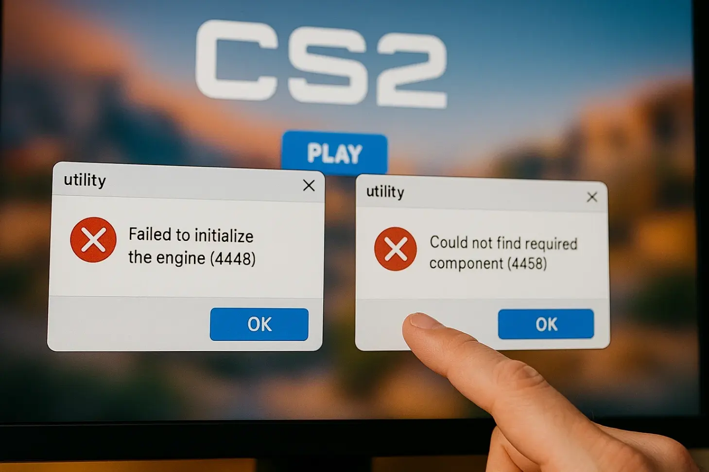 Ошибки с утилитой в CS2 и как их исправить
