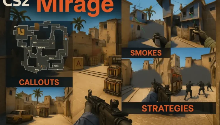 Mirage — гайд по коллаутам, смокам и стратегиям в CS2