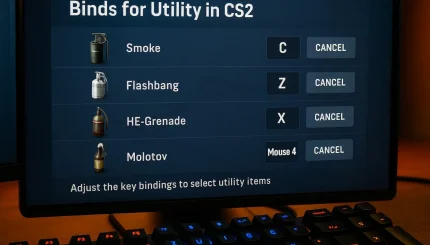 Бинды для утилиты в CS2 — настройка и советы
