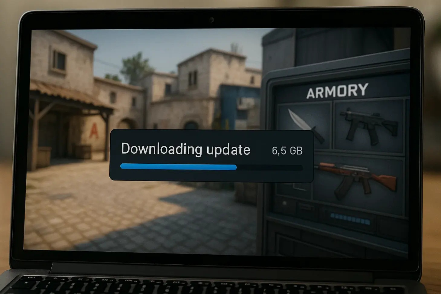 Обновление CS2 на 6.5 ГБ: community-карты и новая Armory